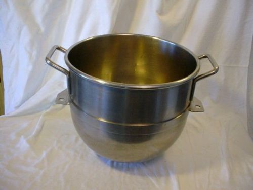 Hobart Type 20 Qt Mixing Bowl VMLH? Stainless Steel No Markings See Photos/Descr