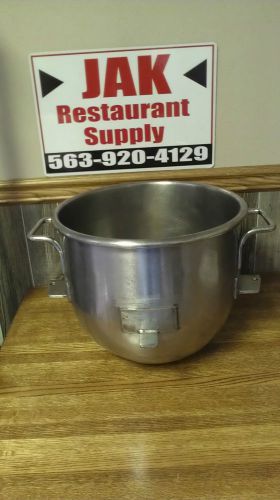 Hobart 30 qt quart mixing mixer bowl stainless steel for sale