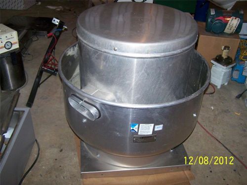 Greenheck cube  cue-161-b centrifugal roof exhaust fan for sale