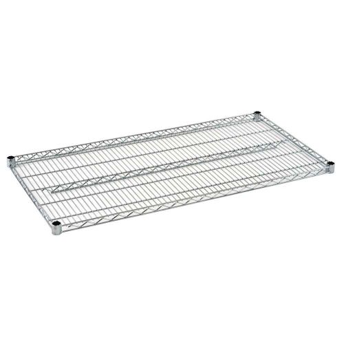 Heavy Duty Metro Style Chrome Wire Shelving 24 x 72 (two) Shelves
