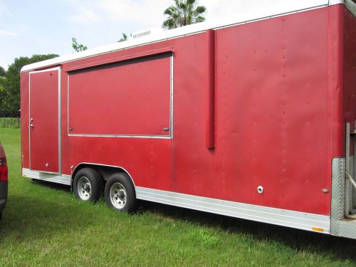 Wells cargo pizza concession trailer / catering kitchen, fully equipped! for sale