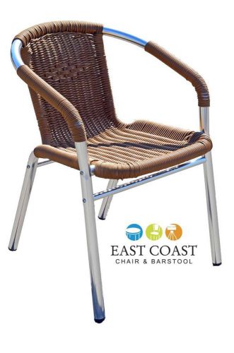 New Mojave Outdoor Aluminum Resin Wicker Chair