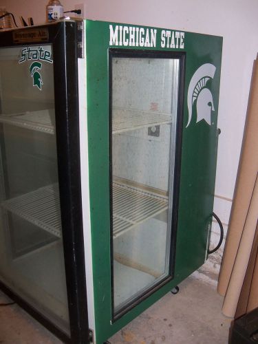 Beverage Air  Michigan State University Swing Glass Door Refrigerator Cooler
