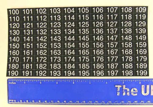 AP 121, 122, 123 selection ID tab set snack vending machine shelf identification