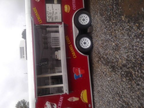 2012 red27ft.long royal concessions trailer