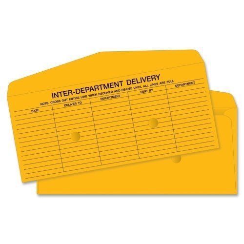 Business source interdepartmental envelope - interoffice - #14 [5&#034; x (bsn04544) for sale