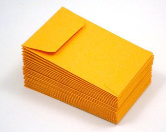 500 Count 2 1/4 x 3 1/2&#034; Kraft Coin &amp; Small Parts Envelopes