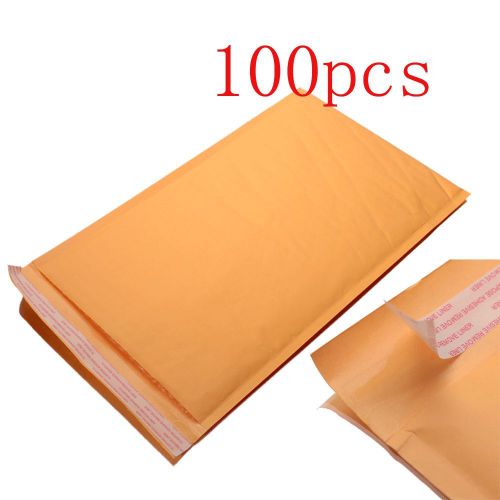 100 #3  Kraft BUBBLE MAILERS PADDED SHIPPING SUPPLY ENVELOP  8.5x14.5 From USA