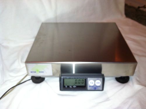 Mettler toledo ps60 shipping scale w/ ss platter for sale