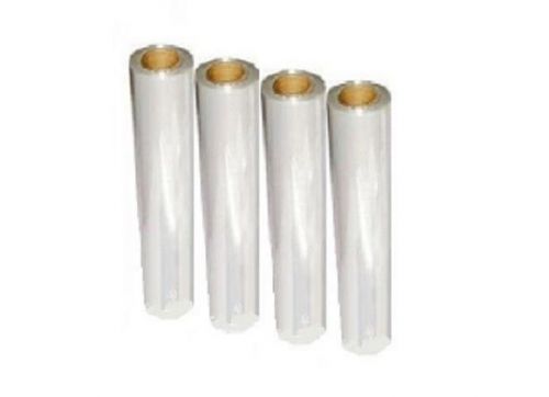 Four rolls of plastic stretch wrap 16&#034; wide x 1500&#039; long x 79ml thickness 1 case for sale