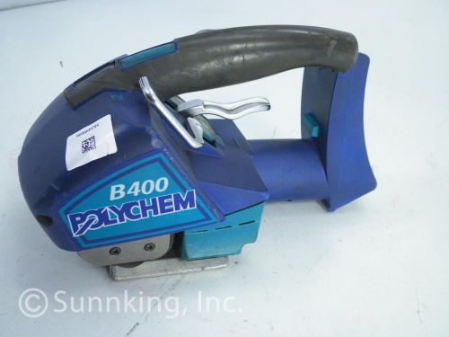 Polychem b400 battery operated strapping tool for sale