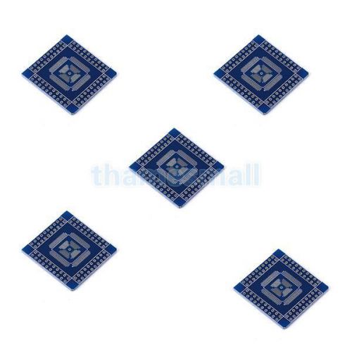 5pcs QFN/QFP/TQFP/LQFP 16-80 Pin Switch Over DIP Double-sided Board Pinboard