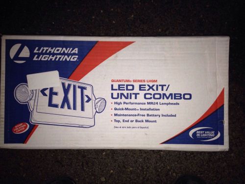 New Lithonia Lighting Lhqm Emergency Light Combo