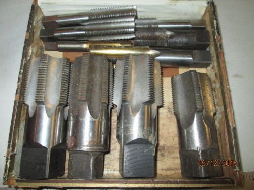 MACHINIST TOOLS LATHE MILL Machinist Lot of Threading Taps for Tapping Thread n