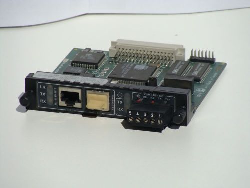 USED Updated Square D Powerlogic ECC21 Ethernet Card