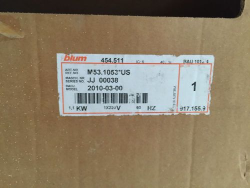 Blum minipress m53.1004.us