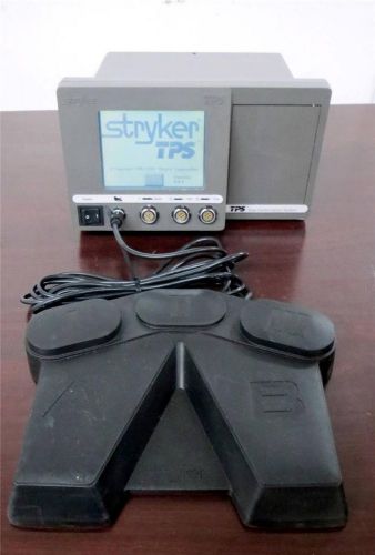 Stryker tps endoscopy shaver console 5100-1  v4.4 footswitch 5100-8 warranty for sale