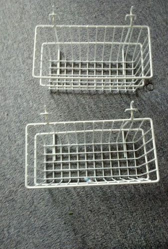 Retail wire baskets for merchandise or filesfor gridwall or peg board for sale