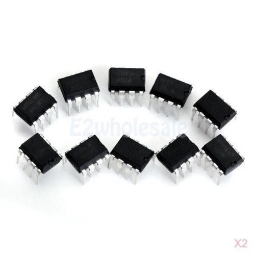20x lm358n lm358 358 soic low power dual op-amp 8 pin dip ic 0 to +70 deg c for sale
