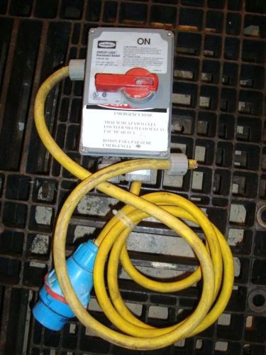 Hubbell remote corded on/off disconnect switch cat# hblds3 for sale