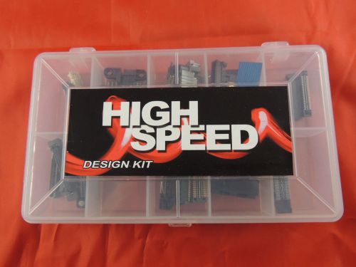 New Samtec High Speed Connectors Kit 34 Pieces Original Labeled Divider Box