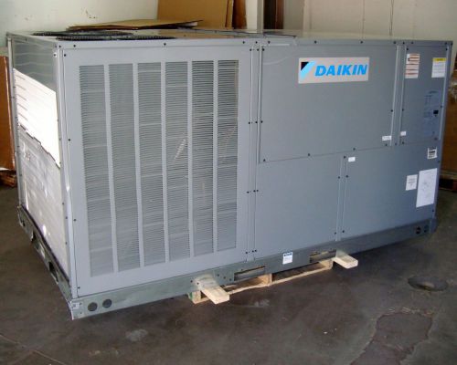 Daikin 7.5 ton packaged air conditioner, elec. heat optional, 208/230v 3 ph, new for sale