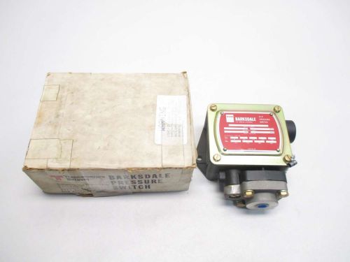 NEW BARKSDALE P1H-J1600SS-T 125/250/480V-AC 10A AMP PRESSURE SWITCH D488653