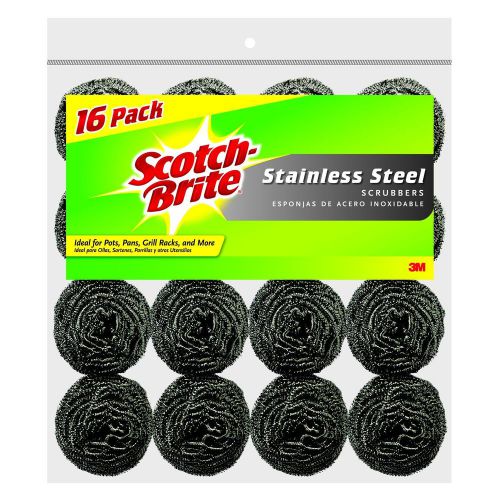 Scotch-Brite Stainless Steel Scrubbers (16 ct.)