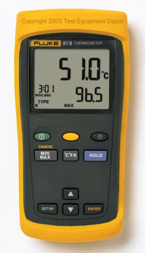 Fluke 51-2 single input thermometer for sale
