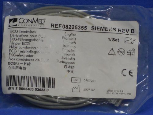 ConMed Siemens ECG Leadwires Ref 08225355 Rev B (01) 2 0653405 03633 0 Cables