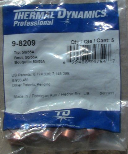 Thermal Dynamics 9-8209 tip 50/55A- 2 packs of 5 Nozzles