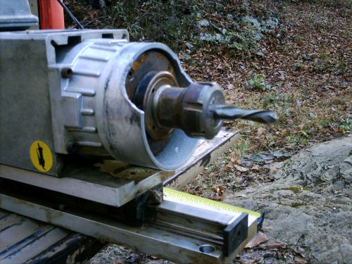 spindle cnc lathe/mill motor one only  as pictured used 3phase collet type used