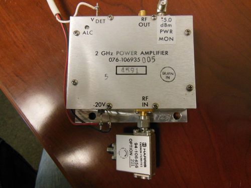 2 GHz Power Amplifier  Harris 076-106935-005