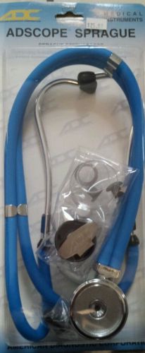 ADC ADScope Sprague-1 Scope, 22&#034; Stethoscope, Blue, Free Shipping, New