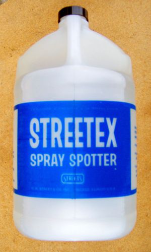 BRAND NEW 1 US GALLON STREETS STREETEX SPRAY SPOTTER DRY CLEANING COMMERCIAL