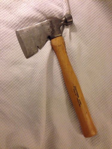 VINTAGE Scout Carpenter Axe Hatchet &amp; Handle Tool Ward&#039;s Master Quality