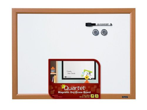 Quartet dry erase magnetic board 17 inch x 23 inch smooth writing home office for sale