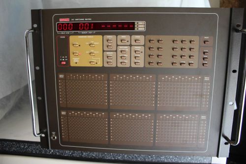 Keithley 707 with 2  Keithley 7072 8x12 Semiconductor Matrix Card