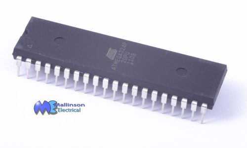 Atmel Atmega 324P-20PU microprocessor IC 40 pin DIP