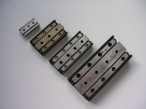 Lot of  4 SCHNEEBERGER  LINEAR BEARING STAGE
