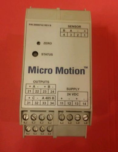 *2008* micro motion 2500 series transmitter model  2500d3abbaezzz *warranty * for sale
