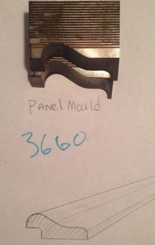 Lot 3660 Panel  Moulding Weinig / WKW Corrugated Knives Shaper Moulder