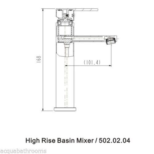 National high rise round bathroom flick basin / sink / vanity mixer for sale