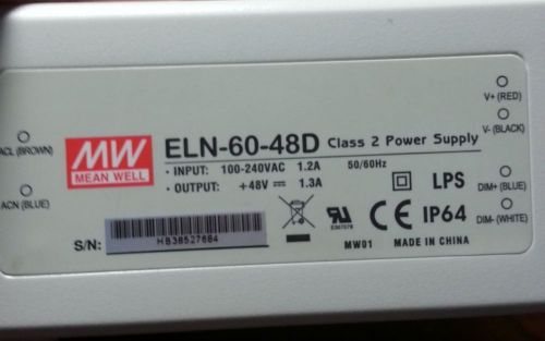 Meanwell LED Driver ELN-60-48D
