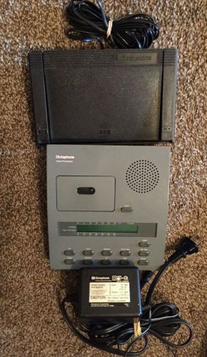 Dictaphone 3750 ExpressWriter Microcassette Transcriber with Pedal &amp; Power Cord