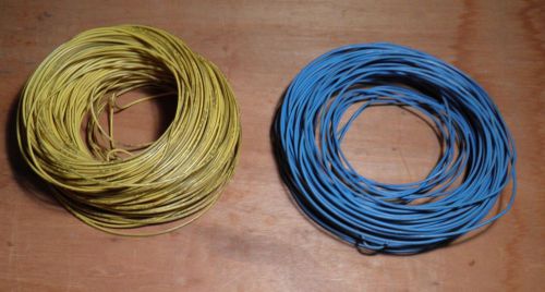 2  rolls  of 12 and 14 tw solid  copper  wire  both  rated for  600 volts for sale