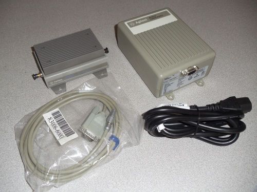 Agilent 83006A Microwave System Amplifier 26.5 GHz, 87421A Power Supply &amp; Cables
