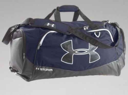 Under armour 1256545 midnight navy ua undeniable storm large duffle bag for sale