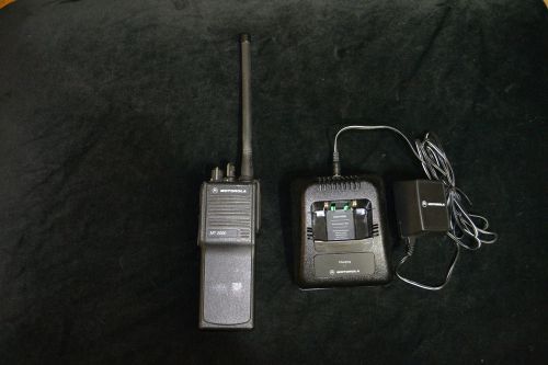 Motorola Top Display MT2000 VHF antenna, and charger.