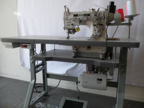 Jk-664 industrial computerized cylinder bed cover stitch sewing machine for sale
